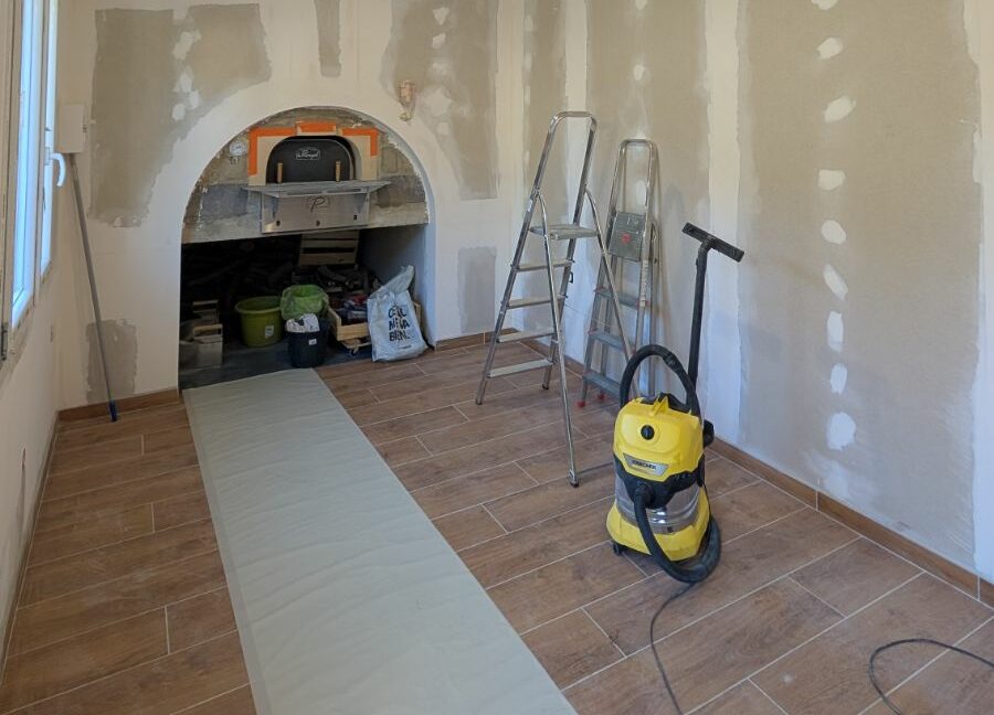 Photo four en cours L'Arche