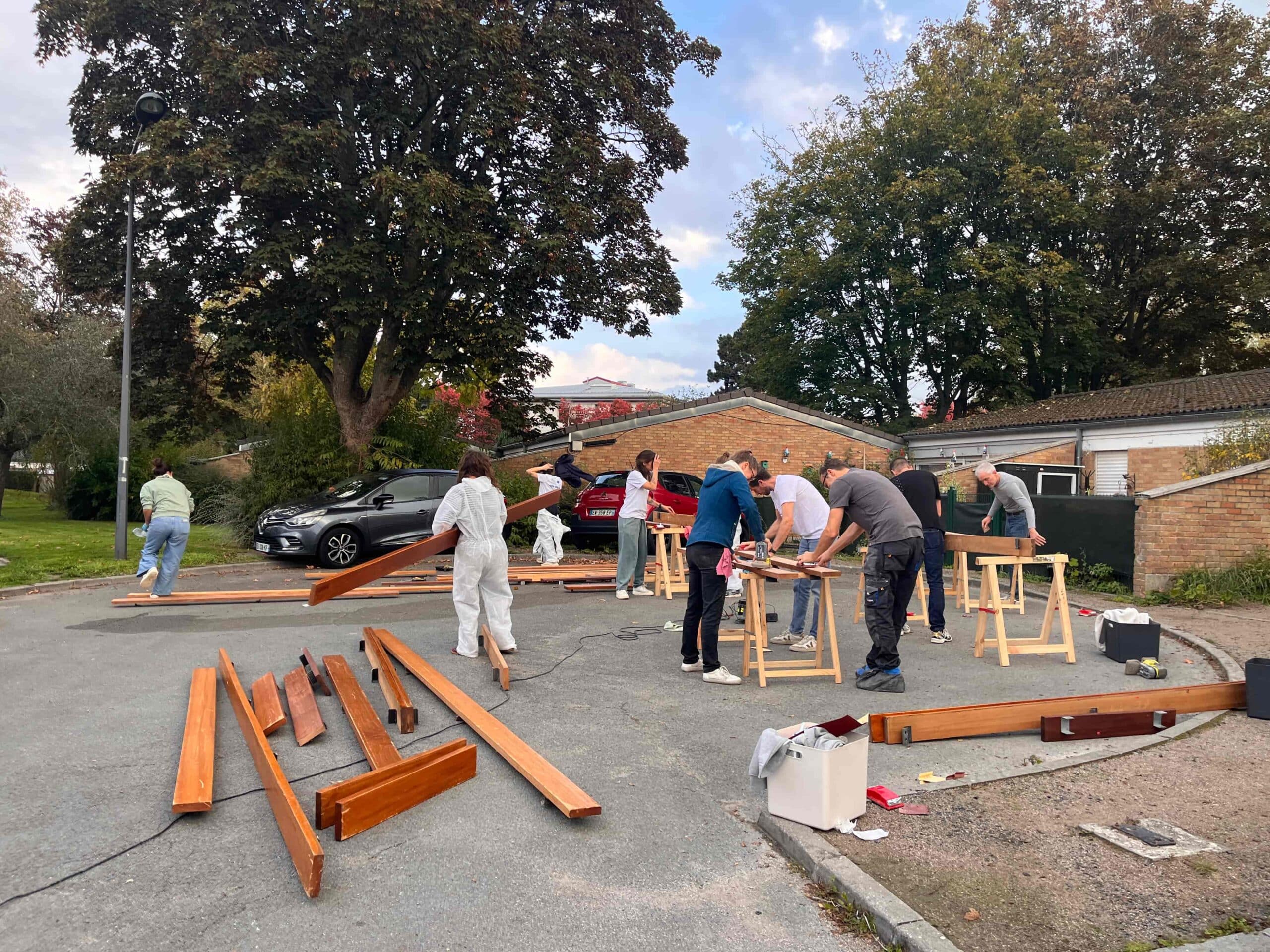 Chantier Ehpad V2 Groupe Exterieur