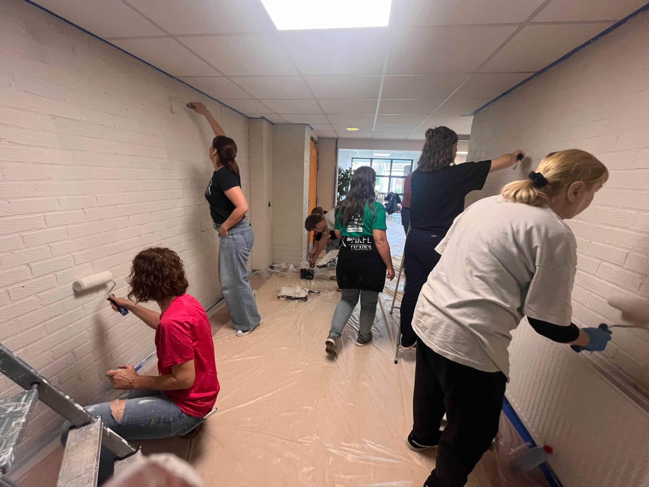 Chantier Ehpad V2 Peinture Groupe 2
